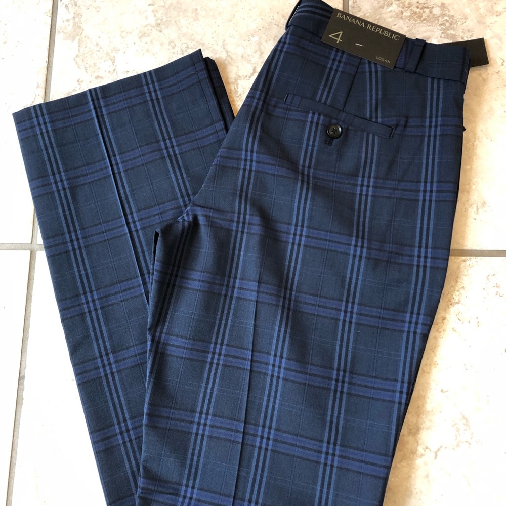 Banana Republic Logan Trouser Fit Pants
